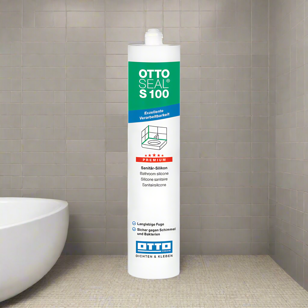Bathroom Silicone OTTOSEAL® S100 Premium Glossy 300ml