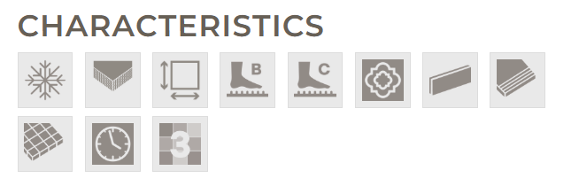 Skanden 6mm 30x60cm - 120x120cm