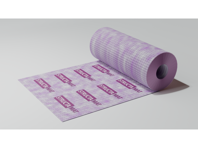 StructaMat Decoupling Waterproof Mat (Purple) 3mm 30m2 Roll
