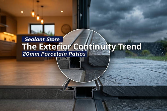 The Exterior Continuity Trend: 20mm Porcelain Patios