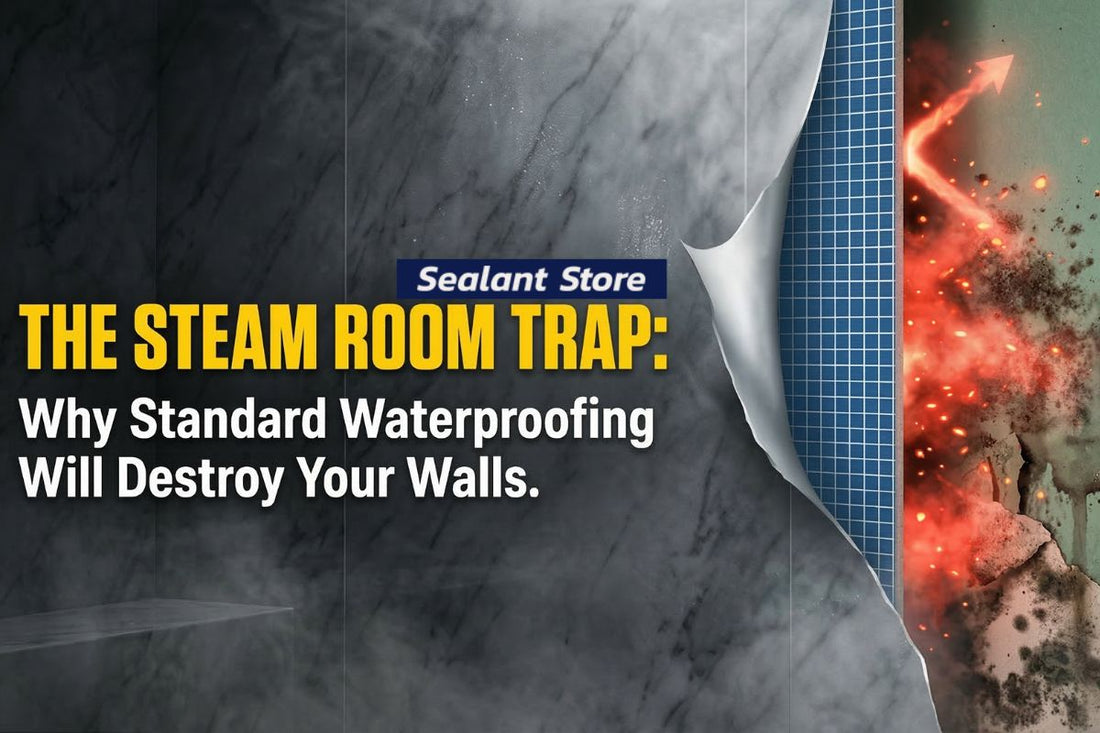 Building a Home Steam Room? Standard Waterproofing Will Destroy Your Walls.