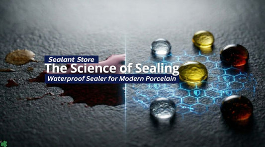 The Science of Sealing: Finding the Best Waterproof Sealer for Modern Porcelain and Sanitary Joints