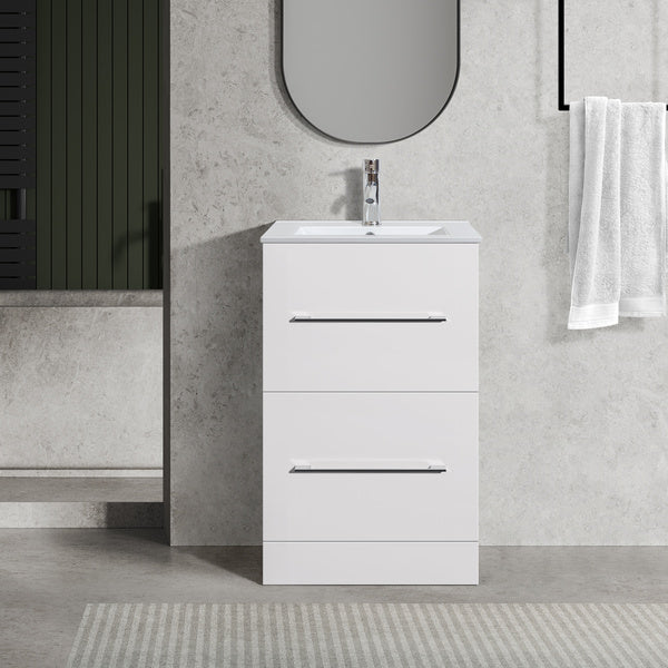 Oreo 500mm 2 Drawer Floor Unit