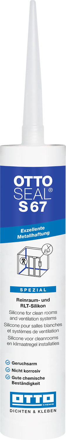 OTTOSEAL® S 67 low-odour Silicone for Clean Rooms