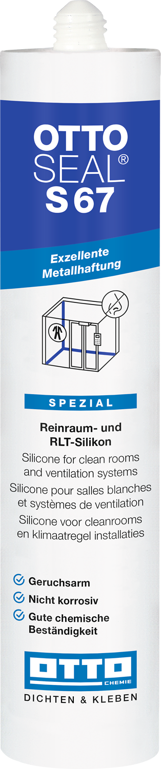 OTTOSEAL® S 67 low-odour Silicone for Clean Rooms