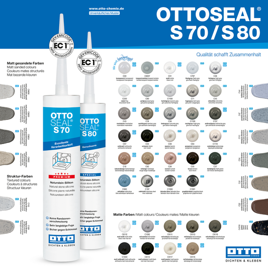 Natural Stone Silicone OTTOSEAL® S70 Premium 310ml
