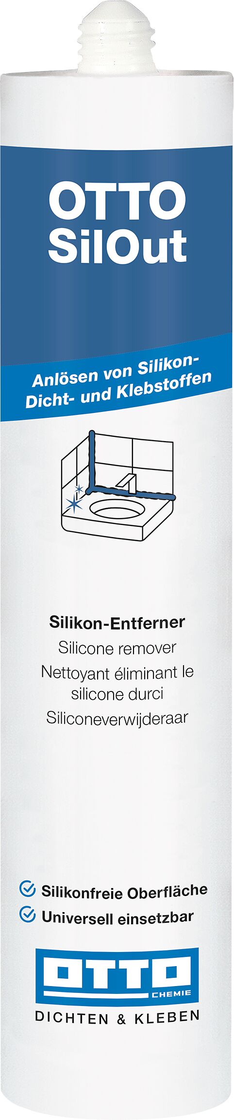 OTTO SILOUT - Silicone Sealant Remover