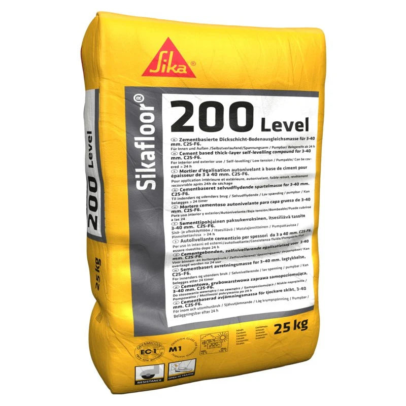 SIKAfloor 200 Level 25kg - Levelling Compound