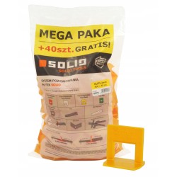 Tile Level Clips - 2mm Solid - 400+40clips