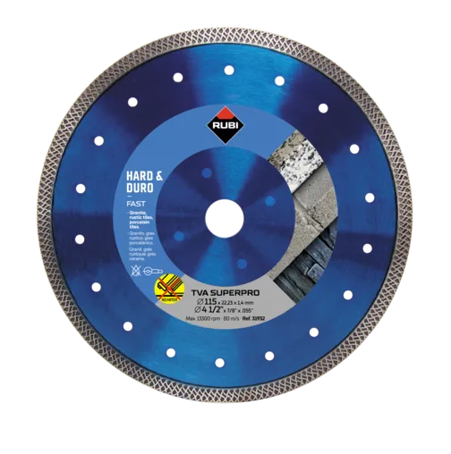 TURBO VIPER - TVA hard materials diamond blade 115mm